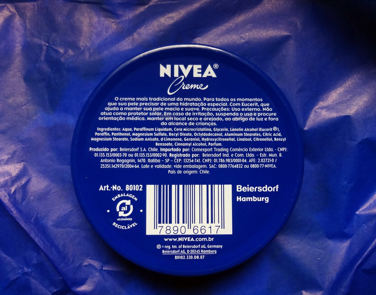 Resenha Creme Nivea Lata Azul Tem Meu Tamanho