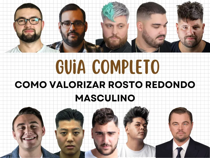 Guia completo: como valorizar rosto redondo masculino